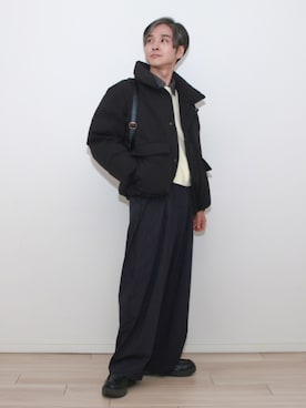 「GLOBAL WORK（グローバルワーク）のアイテム（トップス）」を使った、sndiさん（メンズ・165cm）の冬コーディネート