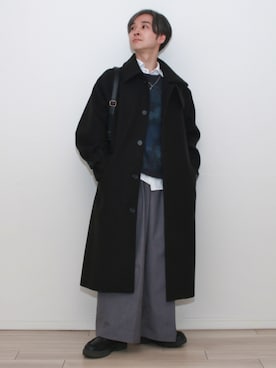 「アイテム（ネックレス）」を使った、sndiさん（メンズ・165cm・40代）の冬コーディネート