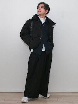 sndiさん（メンズ・165cm）の冬コーディネート