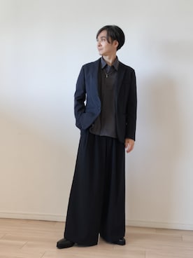 「アイテム（テーラードジャケット）」を使った、sndi1984さん（メンズ・165cm・40代）の秋コーディネート