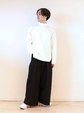 「アイテム（イヤリング）」を使った、sndi1984さん（メンズ・165cm）の秋コーディネート