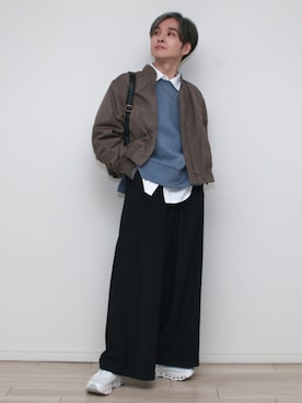 「Java（ジャバ）のアイテム」を使った、sndiさん（メンズ・165cm）の冬コーディネート