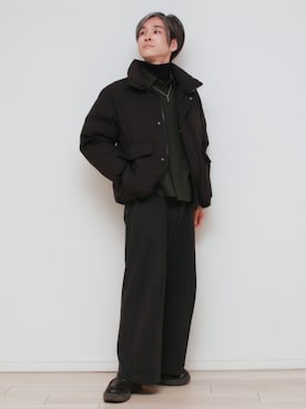 sndiさん（骨格ナチュラル・メンズ・165cm）の冬コーディネート