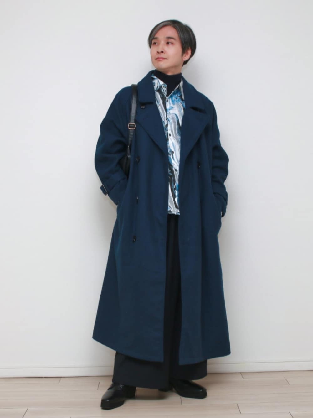 sndi｜CASPER JOHNのステンカラーコートを使ったコーディネート - WEAR