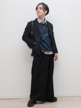 「アイテム（チャーム）」を使った、sndi1984さん（メンズ・165cm）の秋コーディネート