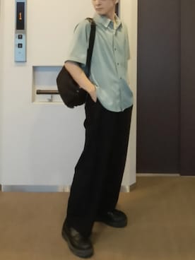 「アイテム（イヤリング）」を使った、sndi1984さん（メンズ・165cm）の秋コーディネート