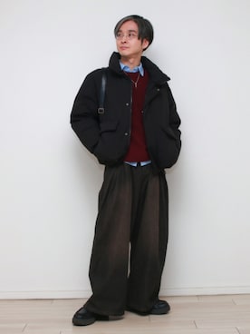 「Classical Origin（クラシカルオリジン）のアイテム」を使った、sndiさん（メンズ・165cm）の冬コーディネート