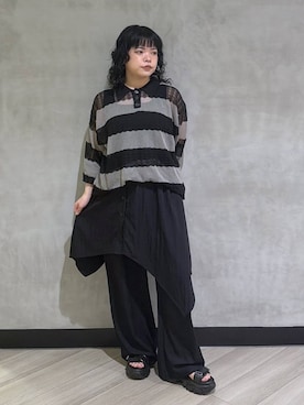 「PAGEBOY（ページボーイ）のアイテム」を使った、094ripeさん（レディース・156cm）の春コーディネート