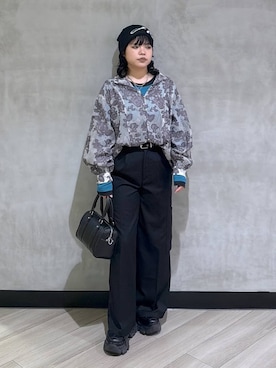 「PAGEBOY（ページボーイ）のアイテム（帽子）」を使った、094ripeさん（レディース・156cm）の春コーディネート