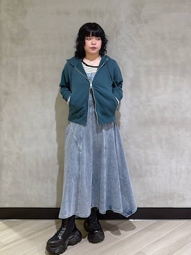 094ripeさん（レディース・156cm）の冬コーディネート