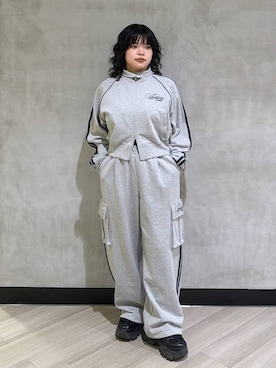 「PAGEBOY（ページボーイ）のプラットチャンキースニーカー（スニーカー、ブラック系）」を使った、094ripeさん（レディース）の春コーディネート