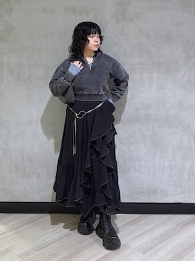 094ripeさん（レディース・156cm）の冬コーディネート