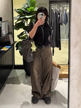 「PBLIM（ページボーイリム）のアイテム」を使った、ぺーさん（レディース・156cm）の夏コーディネート