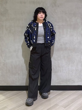 094ripeさん（レディース・156cm）の冬コーディネート