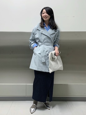 ikeda.sさん（レディース・159cm）の春コーディネート