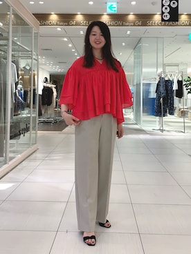 「リゾートスタイル」｜ikeda.sさん（レディース・159cm）の夏コーディネート
