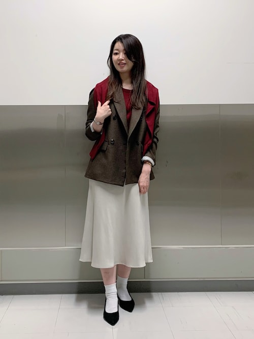 極美品 Nolley’s ウォッシャブルシャークダブルジャケット ブラウン 38 ウォッシャブルシャークダブルジャケット | NOLLEY'S(ノーリーズ
