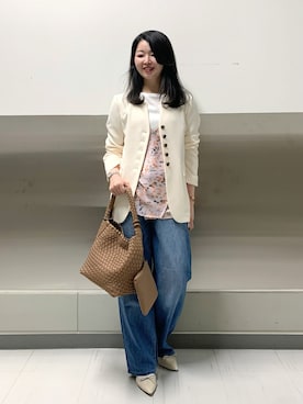 ikeda.sさん（レディース・159cm）の春コーディネート