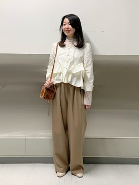 ikeda.sさん（レディース・159cm）の秋コーディネート