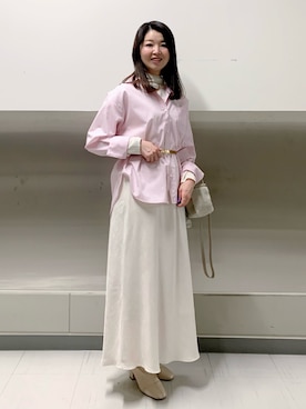 「marco masi（マルコマージ）のアイテム」を使った、ikeda.sさん（レディース・159cm）の冬コーディネート