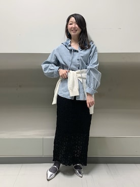 ikeda.sさん(レディース・159cm)の冬コーディネート