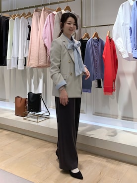 「ダブルジャケット」｜ikeda.sさん（レディース・159cm）の秋コーディネート