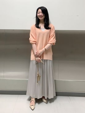 ikeda.sさん(レディース・159cm)の春コーディネート