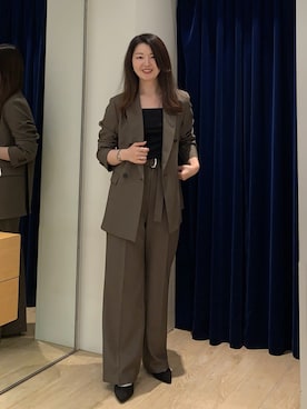 ikeda.sさん（レディース・159cm）の秋コーディネート