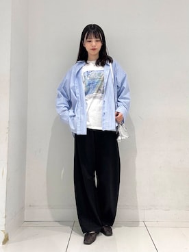「SENSE OF PLACE by URBAN RESEARCH（センスオブプレイスバイアーバンリサーチ）のアイテム（財布/小物）」を使った、ななみさん（レディース・169cm）の冬コーディネート