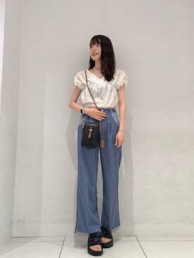 ななみさん（レディース・169cm）の夏コーディネート