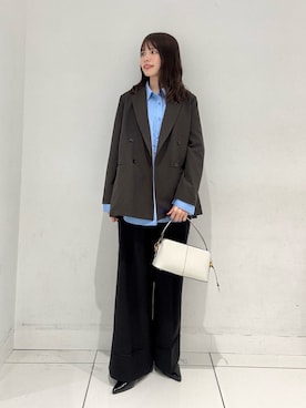 ななみさん（骨格ナチュラル・レディース・169cm）の秋コーディネート