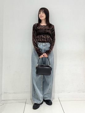 ななみさん（レディース・169cm）の冬コーディネート