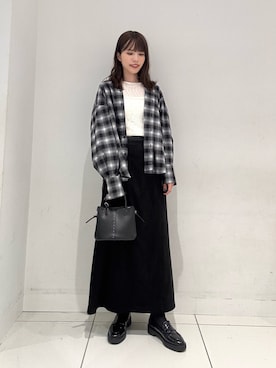 ななみさん（骨格ナチュラル・レディース・169cm）の秋コーディネート