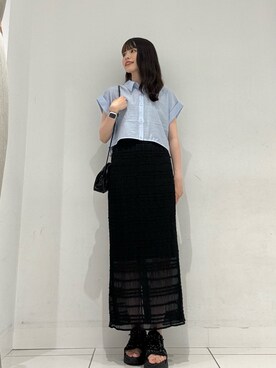 ななみさん（レディース・169cm）の夏コーディネート