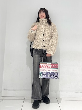 ななみさん（骨格ナチュラル・レディース・169cm）の秋コーディネート