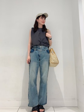 ななみさん（レディース・169cm）の夏コーディネート