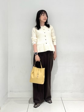 ななみさん（骨格ナチュラル・レディース・169cm）の秋コーディネート
