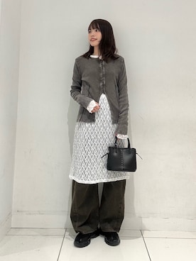 ななみさん（骨格ナチュラル・レディース・169cm）の秋コーディネート