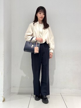 「SENSE OF PLACE by URBAN RESEARCH（センスオブプレイスバイアーバンリサーチ）のアイテム（ブルゾン）」を使った、ななみさん（レディース・169cm）の冬コーディネート
