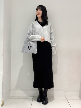 「SENSE OF PLACE by URBAN RESEAR」｜ななみさん（レディース・169cm）の冬コーディネート