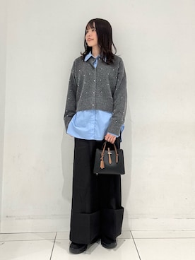 ななみさん（骨格ナチュラル・レディース・169cm）の秋コーディネート