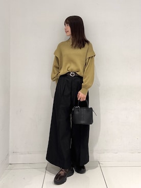 ななみさん（骨格ナチュラル・レディース・169cm）の秋コーディネート