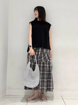 ななみさん（レディース・169cm）の夏コーディネート