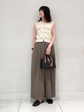 「初夏のお出掛けコーデ」｜ななみさん（レディース・169cm）の夏コーディネート