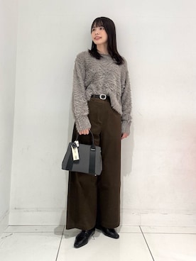 ななみさん（レディース・169cm）の冬コーディネート