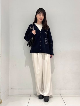 ななみさん（レディース・169cm）の冬コーディネート