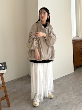 konさん（レディース・154cm）の冬コーディネート