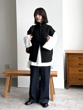 konさん（レディース・154cm）の秋コーディネート