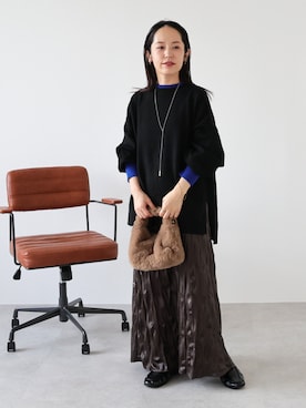konさん(レディース・154cm)の秋コーディネート