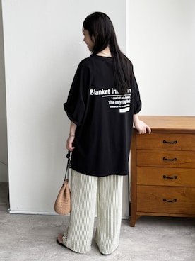 「reca（レカ）のアイテム（パンツ）」を使った、konさん（レディース・154cm）の夏コーディネート